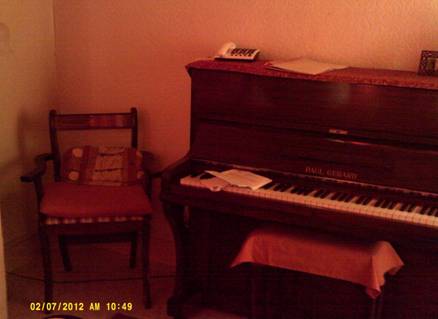 Vera's piano